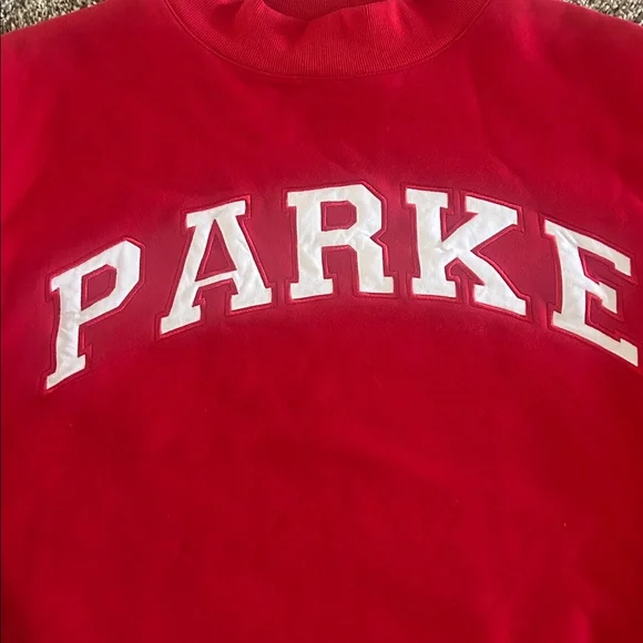PARKE Red Mockneck XXL - Picture 3 of 6